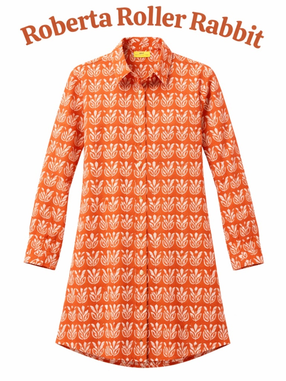 ROBERTA ROLLER RABBIT COTTON COVERUP DRESS